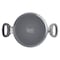 Spice By Tia Mowry Savory Saffron 5 Quart Nonstick Aluminum Dutch Oven with Lid and Steamer in Gray 96278.03RR - alternate 6
