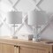 Jonathan Y Alexander 21 in. Modern Designer Metal and Water Glass LED Table Lamp w/USB-A and USB-C Chargin, 2PK JYL4058C-SET2 - alternate 7