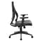 Office Star Products Ventilated Seating Vertical Mesh Back Chair, Black EM60930-U6 - alternate 9