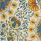 Homeroots 6' X 9' Ivory Blue Yellow And Orange Floral Indoor Outdoor Area Rug 546813 - alternate 8