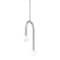 Afx Colette 12in LED Pendant - Polished Chrome COEP12LAJUDPC - alternate 1