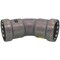 Viega MegaPressG 45 elbow P1 1.25 P2 1.25 carbon steel zinc-nickel coating 25246 - alternate 3