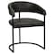 Leisuremod Aero Collection Modern Dining Chair in Charcoal AC23CH - alternate 1