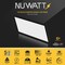 Nuwatt 1x2 LED Square Flat Surface Mount Panel Light, Dimmable, 5CCT 2700K-5000K, 1500LM, Black Trim NW-SM-1X2-22W-5CT-BLK - alternate 8