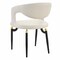 Leisuremod Entice PU Leather Dining Chair with Iron Legs, 2PK EC60CR2 - alternate 10