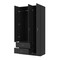 Homeroots 35" Black Two Drawer Combo Dresser 534933 - alternate 14