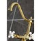 Kingston Brass Two-Handle Wall Mount Bridge Kitchen Faucet, Brushed Brass KS1247PX - alternate 6
