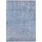 Homeroots 3' X 5' Blue And Ivory Abstract Washable Indoor Outdoor Area Rug 631059 - alternate 7