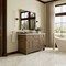 James Martin Vanities Brookfield 60 in. Single Vanity, Pecan, w/ 3 CM White Zeus Silestone  Top 547-V60S-PCN-3WZ - alternate 5