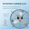 Vevor Shutter Exhaust Fan Shop Exhaust Fan 24'' Wall Mounted Aluminum 3320 CFM VV-ACPQS-24 - alternate 6