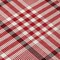 Homeroots 8' Red Black And Ivory Round Plaid Washable Indoor Outdoor Area Rug 601514 - alternate 6