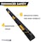 Traffic Kontrol Parking Wheel Stop Block Curb Kit, Rubber, 4 in Height, 72 in Length, 28 lbs TK-PS-6-BKYW-B-KIT - alternate 11