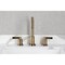 Kingston Brass Widespread Bathroom Faucet with Brass Pop-Up, Antique Brass FSC893NDLAB - alternate 5