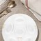 Smarty Had A Party 12" Clear with Gold Round Section Tray Disposable Plastic Seder Plates (24 Plates), 24PK 2668-CLG-CASE - alternate 10