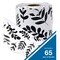 Carson Dellosa White with Black Leaves Rolled Scalloped Borders, 65 Feet Per Roll, 3PK 108497 - alternate 4