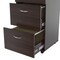 Homeroots 52" Espresso Wood Filing Cabinet With Drawers 249818 - alternate 7