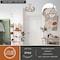 Vaxcel Semi Flush Mount Ceiling Light Fixture Euclid 16-in W Gold Aged Brass Contemporary Geometric C0284 - alternate 8