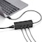 Sanoxy USB-C USB 3.1 Type-C Male to 3-Port USB 3.0 Hub RJ45 Gigabit Ethernet Adapter USBC-255694674426 - alternate 3