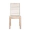 Homeroots Set of Two White Wood Ladder Back Dining Side Chairs 522059 - alternate 7