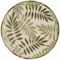 Homeroots 5' Ivory And Green Round Palm Leaf Indoor Outdoor Area Rug 548143 - alternate 9