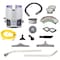 Proteam GoFit 3, 3 qt. Backpack Vacuum w/ Straight Hose Cuffs and Restaurant Tool Kit 107726 - alternate 1