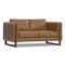 Homeroots 62" Brown Leather Sofa 641138 - alternate 7