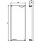 Siemens ALPHA 160 DIN assembly kit front cover for unequipped panel H = 600 mm W = 8GK4501-4KK11 - alternate 3