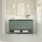 James Martin Vanities Breckenridge 60 in. Single Vanity, Smokey Celadon, w/ 3 CM Charcoal Soapstone Quartz Top 330-V60S-SC-3CSP - alternate 6