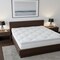 Homeroots 2in White Cotton Full Double Mattress Topper 711924 - alternate 4