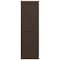 Ekena Millwork True Fit PVC Two Equal Panel Farmhouse Fixed Mount Shutters w/ Z-Bar, Raisin Brown , 18W x 42H, PR TFP102FH18X042TB - alternate 9