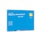 Fab Glass And Mirror Blue Surface Dry Erase Glass Board, Frameless Magnetic Glass Board for Wall (48in x 60in) with Ma MB48x60-SB606 - alternate 1