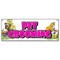 Signmission Pet Grooming, 18 Inch x 48 Inch, Banner B-Pet Grooming - alternate 1