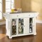 Crosley Alexandria Stainless Steel Top Full Size Kitchen Island/Cart KF30002AWH - alternate 10