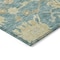 Homeroots 10' X 14' Teal Blue Ivory And Green Floral Washable Indoor Outdoor Area Rug 605228 - alternate 8