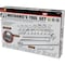 Performance Tool 21 pc. 3/4 in. Dr. Socket Set, SAE, 12pt Sockets, Ratchet, Case W34904 - alternate 5