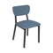 Bfm Seating Hamilton Side Chair, Grade 3 Vinyl Seat & Back - Steel Frame - Sand Black Finish JS10C2012-2012SB - alternate 1