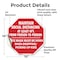 Signmission Maintain Social Distancing At Least, 10 Inch X 10 Inch, Vinyl Decal OC-D-10-200 - alternate 4