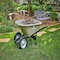 Corona Tools 6 Cu. Ft. Poly Wheelbarrow, Steel Handles, Dual Wheel Flat Free Tires WB12166 - alternate 6