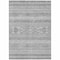 Homeroots 3' X 5' Silver Gray And Ivory Southwestern Washable Indoor Outdoor Area Rug 582854 - alternate 8