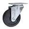 Service Caster 4 Inch SS Hard Rubber Wheel Swivel Top Plate Caster SCC-SS20S414-HRS - alternate 1