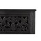 Homeroots 35" Black Solid Wood Six Drawer Chest 521240 - alternate 11