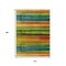Homeroots 10' X 14' Green Teal Blue And Copper Striped Washable Indoor Outdoor Area Rug 631214 - alternate 7