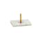 Jonathan Y Haines 60" Modern Circle Marble/Metal LED Floor Lamp, Gold JYL1097A - alternate 8