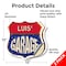 Signmission Luis's Garage, 12 inch X 12 inch, Vinyl Decal, 2PK SHI-D-2PACK-12-383-LUIS - alternate 6