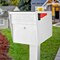 Mail Boss Locking Security Post-Mount Mailbox, Alpine White, USPS Approved 805923 - alternate 7