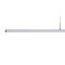 Jonathan Y Conley 39.5" Dimmable Adjustable Integrated LED Metal Linear Pendant, Chrome JYL7023A - alternate 9