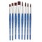 Da Vinci FORTE Basic Student Brush, Synthetic, Acrylic, Assorted, 7-Piece Set VA-3509_0 - alternate 2