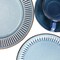 Gibson Elite Mendocino 16 Piece Stoneware Dinnerware Set in Blue 130929.16 - alternate 10