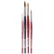 Da Vinci COSMOTOP Assorted Brushes, Synthetic, Watercolor, MIX and SPIN, 4-Piece Set VA-4230_0 - alternate 2