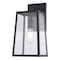 Vaxcel Sutton, 14 in H, Black Outdoor Wall Sconce, Seeded Glass, LED Compatible T0816 - alternate 1